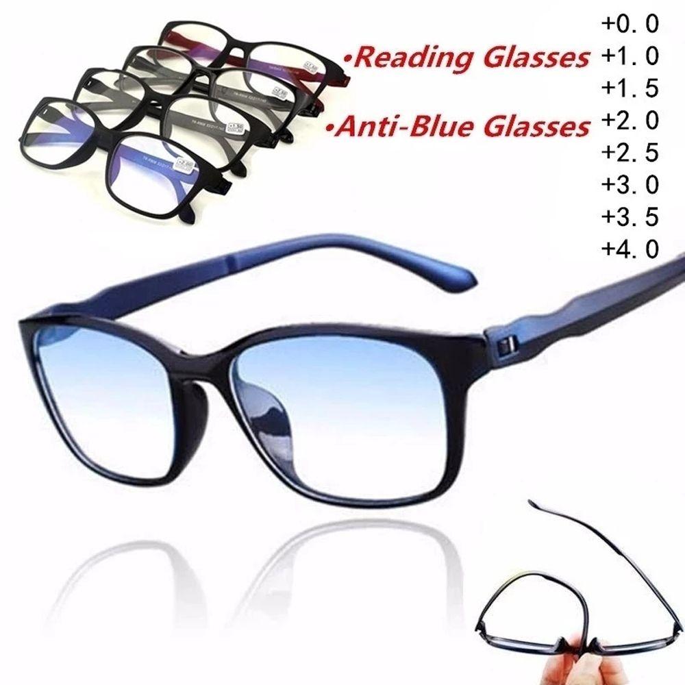 Anti-blue Light Reading Glasses Presbyopic Eyewear Presbyopia Eyeglasses Computer Eyeglasses