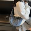 Denim Shoulder Bag Women's Tote Crossbody Bag