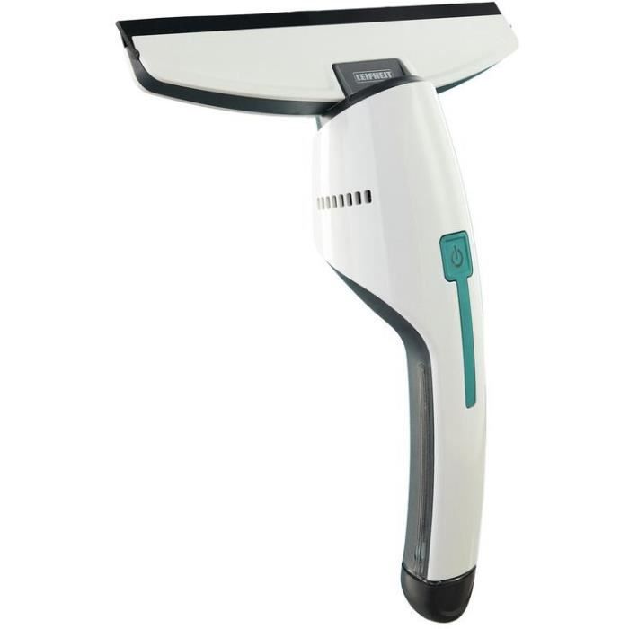Aspirateur a vitres et salle de bains Leifheit Nemo 51030, lave vitres électrique avec boîtier étanche, autonomie 45 minutes, blanc