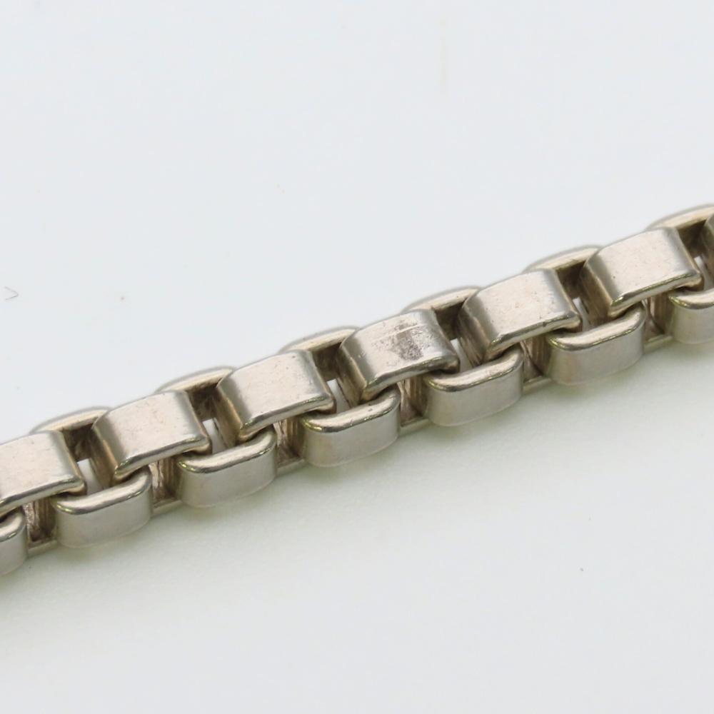 Begagnade TIFFANY&Co. armband Venezianskt Silver925 15,9g Silverkedja