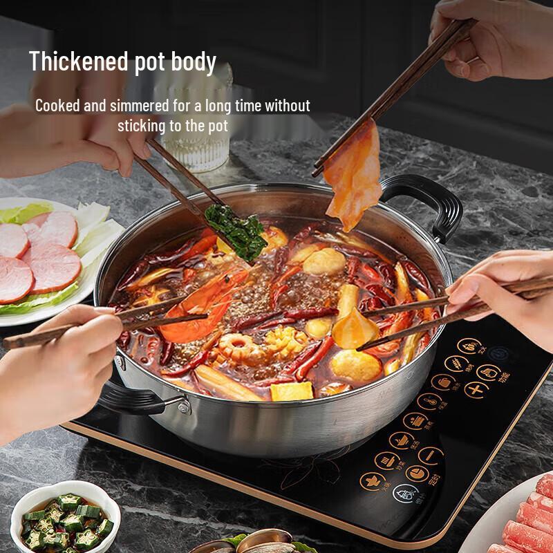 Meichu Stainless Steel Double-Layer Multi-purpose Pot