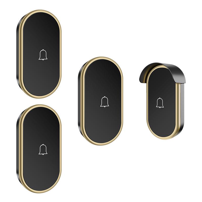 Long-Range Wireless Digital Doorbell: Waterproof, Music-Chime, One-to-Three AC Home System for Cross-Border Use