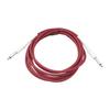 Gitarledning Elektrisk Instrumentkabel Bassledning 6,35 mm Rett til Rett for Elektrisk Gitar
