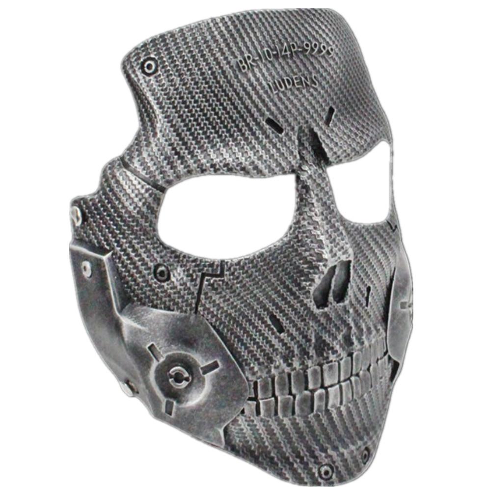 Half Face Death Stranding Mask For Halloween Skull Themed Costume Parties