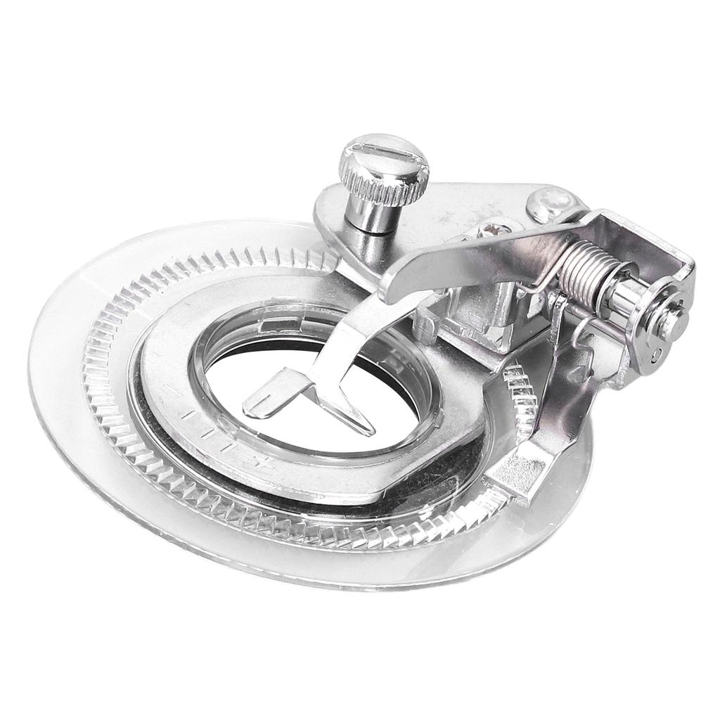 Presser Foot Multifunctional Metal Light Texture Disc Embroidery Pressing Foot for Most Household Sewing Machines
