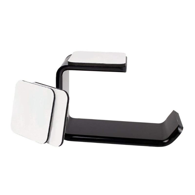 L Shape Computer Headset Stand Earphone Acrylic Display Holder Universal Headphone Wall Mount Hook