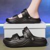 Men's Sandals New Large EVA Platform Slipper Men's Beach Shoes Light Fashion Casual Punk Sandals Men's Shoes Slides