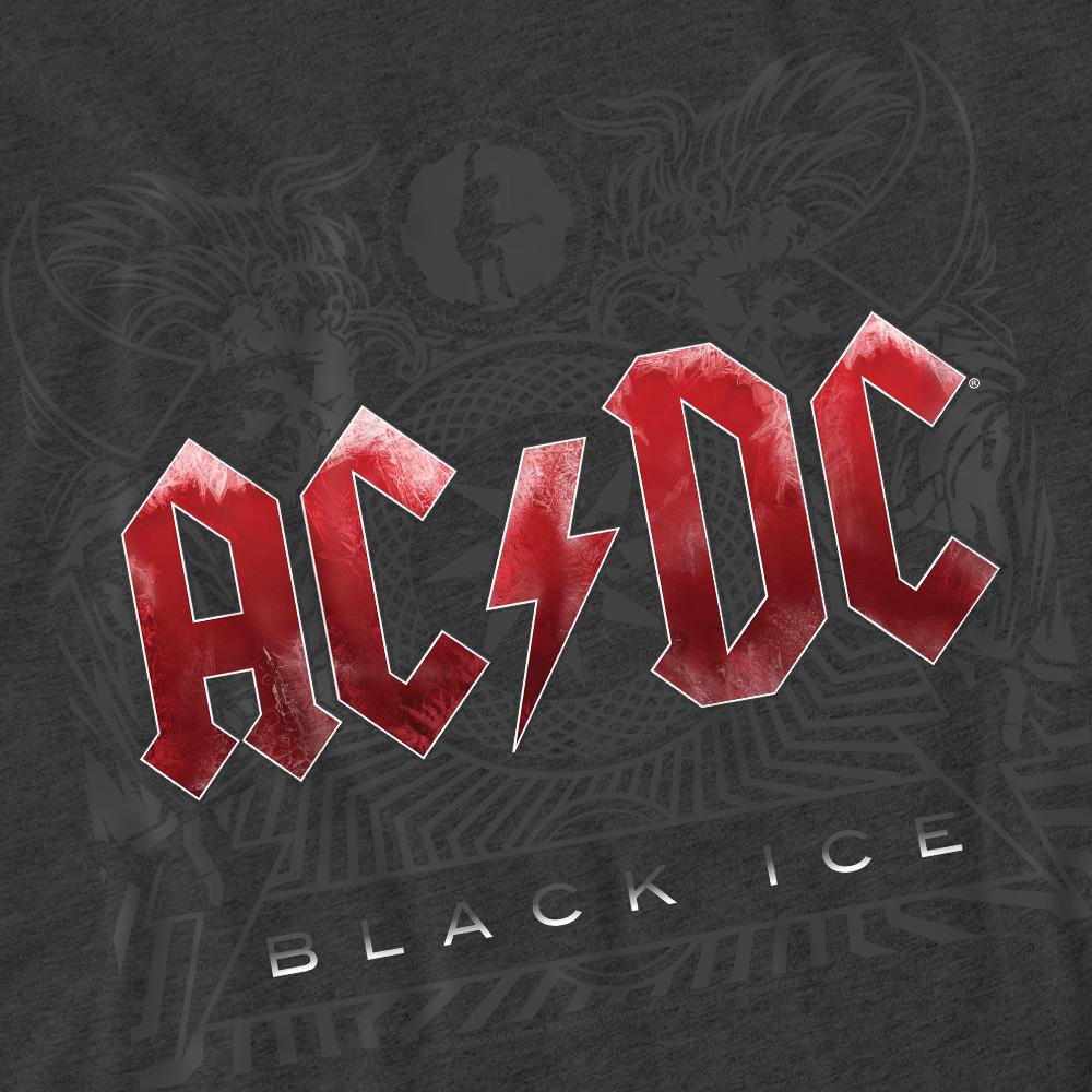 AC/DC Unisex Adult Black Ice T-Shirt