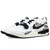 Jordan Legacy 312 Mesh, Leather Abrasion Resistant Low top Vintage Basketball Shoes Men's Black White CD7069-110(Team40-)