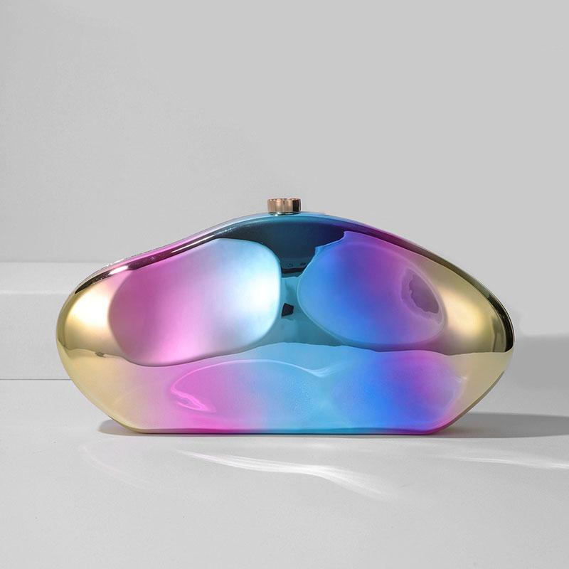Evening Bag Clutch Shoulder Crossbody Hangbags Luxury Brand Designer Rose Gold Small Purse Woman Clutches Wedding With Pearls
