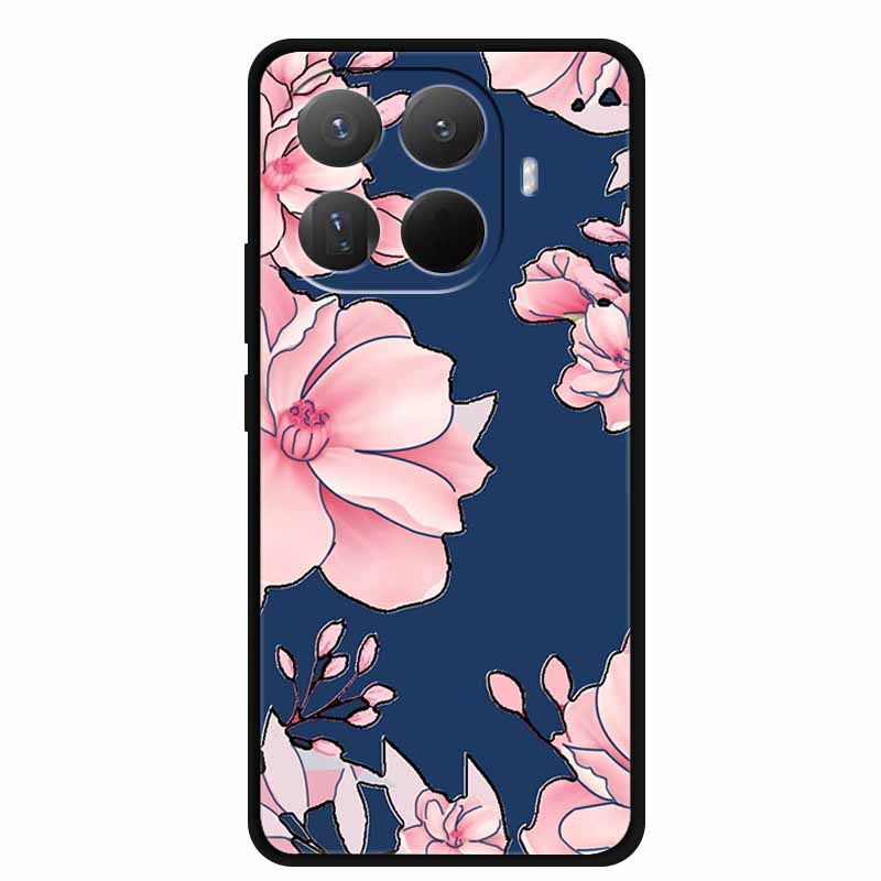 3D TPU Case For Xiaomi 15T 15 T 5G Relief Flowers Coque Embossed Blossoms Funda Silicone Soft Back Phone Cover For Xiaomi15T