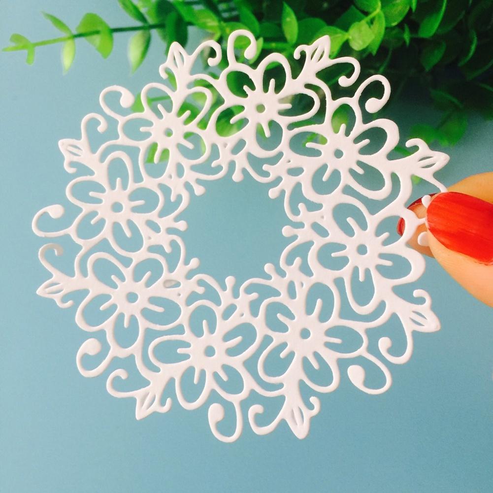 3D květina DIY vyřezávací raznice na výrobu šablon šablony na scrapbooking papír embosování řemeslná šablona vánoční dárek