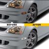 For 2002-2005 Honda Civic of 2 Set Side Marker Light Housing Front or Rear Clear