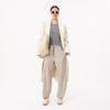 Lacoste Women's Slim Fit Ribbed Crew Neck Cardigan AF2560-54NCCA