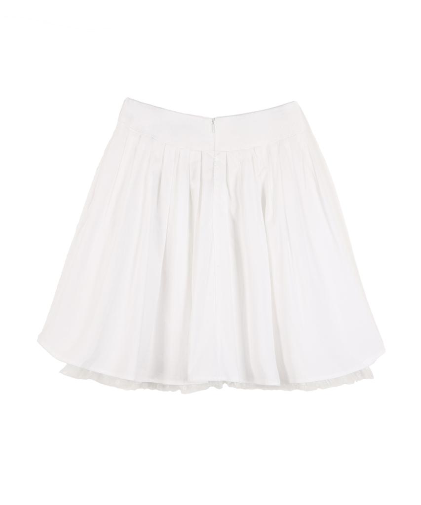 Deobeuleseussiakaibeu Double Midi Sha Skirt 002