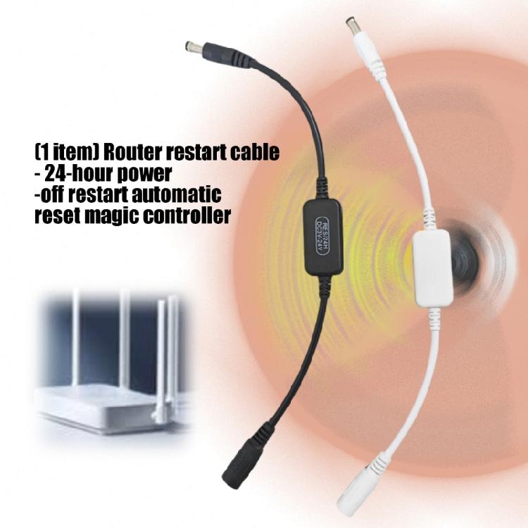 Routers Rebooter Cord Reset Cable for Automatic Rebooting Function Compatible for Multiple Brands Continuous Internet Access