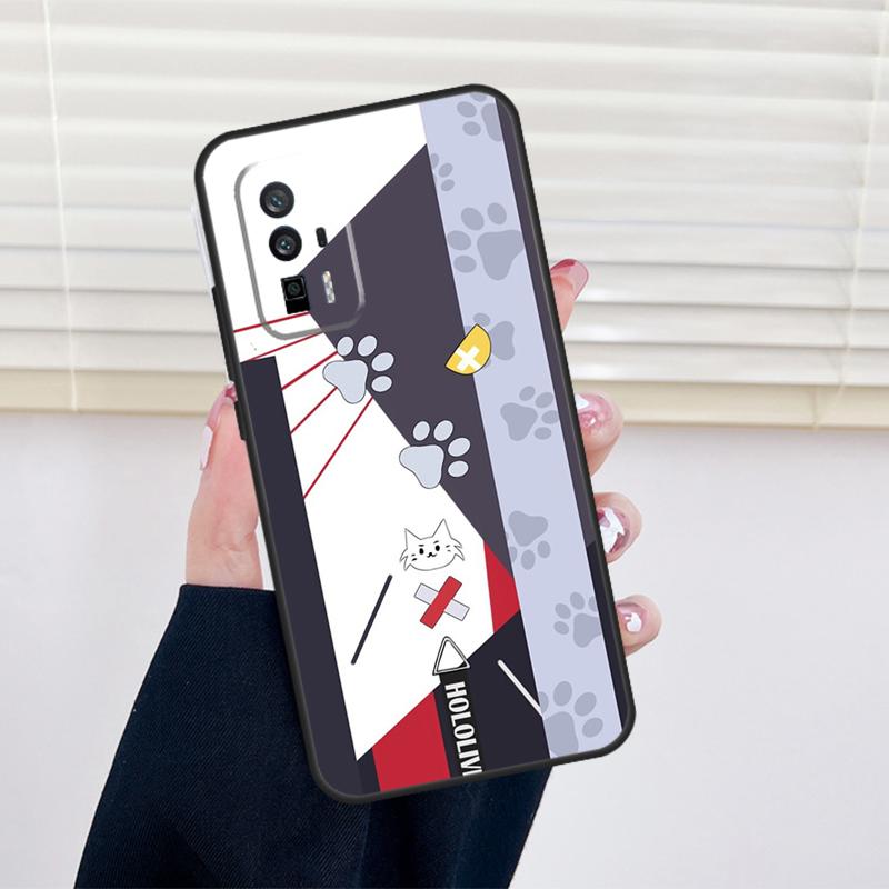 Hololive Costume Cover For Xiaomi 13 14 15 Ultra 11T 12T 13T 14T Pro POCO X7 Pro X3 X5 X6 M6 F5 F6 Pro Case