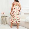 Plus Size Women's Sexy Sling Nightgown - Long, Comfy, Fashionable Homewear