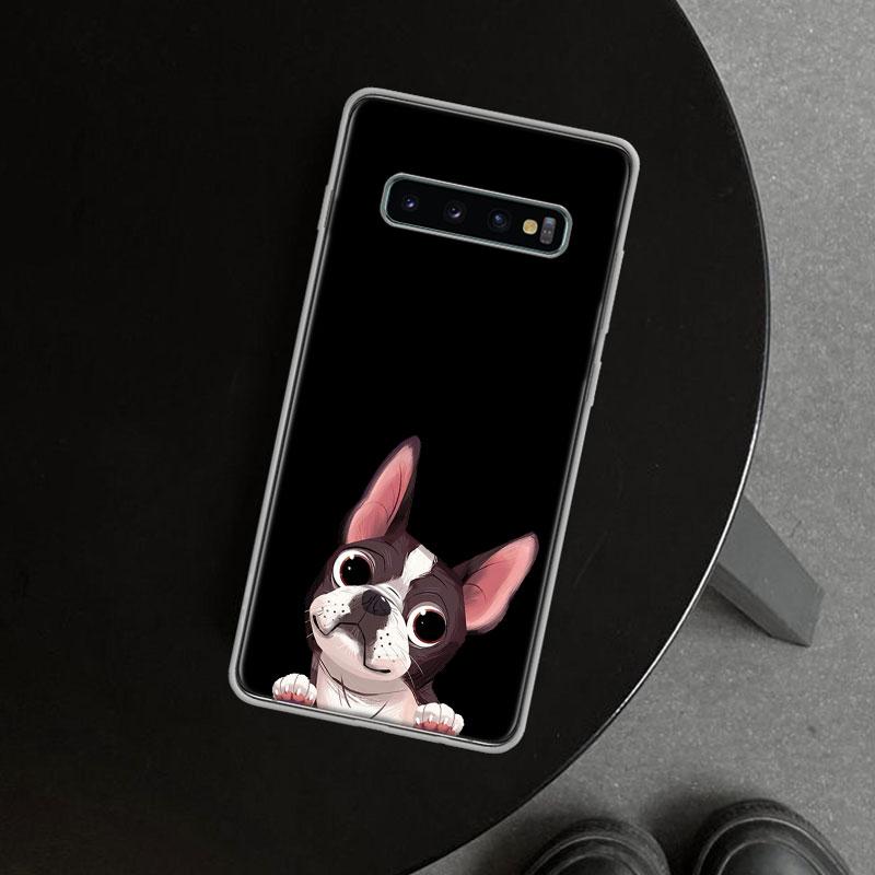 Pug Dog French Bulldog Phone Case Cover for Samsung Galaxy S26 S25 Edge S24 S23 Ultra S22 Plus S21 FE S20 + Art Customized Funda