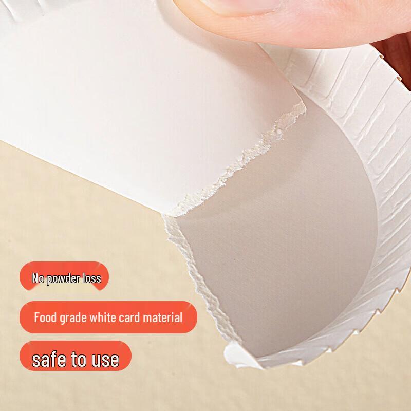 Disposable White Cardboard Paper Cup Lids
