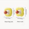 4PCS Dopamine Flower Hooks, Punch-free Entrance Door Key Holder, Sticky Hook, Traceless Towel Rack, Strong Load-bearing Clothes Hook