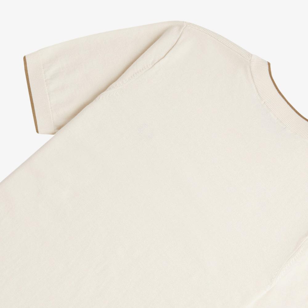 Fred Perry [Sharp] Textured Front Knit T-Shirt (560) Afpm2417642-560