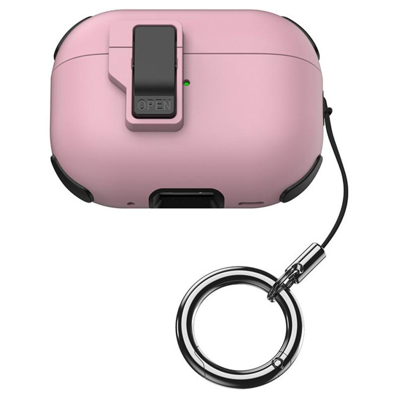 For AirPods Pro 2 Wireless Earphone Snap-On Lid Design Case TPU+PC Protective Cover