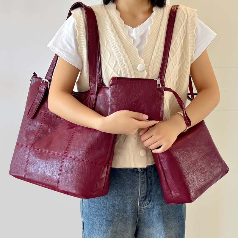 Einschultrige einfache Umhänge-Kinder- und Muttertasche