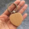 Holz DIY Schlüsselanhänger Tragbar Mann Hängend Bemalbar Automobil Handtasche Tasche Basteln Herstellung Schlüsselanhänger Kleidung Zubehör Frau