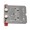 Hinge Hole Drilling Locator Aluminum Alloy Cabinet Door Hinge Mounting Guide Woodworking Hole Drill