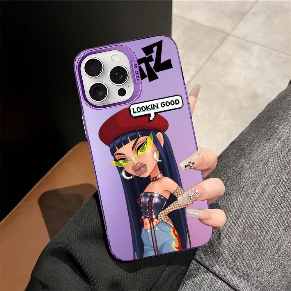 Lovely Doll Bratz Phone Case For IPhone 16 15 14 13 12 11 Pro Max X XR XSMAX 8 7 Plus Matte Shockproof Back Cover