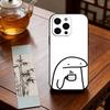Cute Flork Of Cows Phone Case For iPhone 17,16,15,14,13,12,11 Plus,Pro Max,XS,Soft Silicone Black Cover