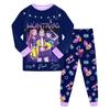Children's Fashion Suit Skirt Round Neck Long Sleeve Top Pants