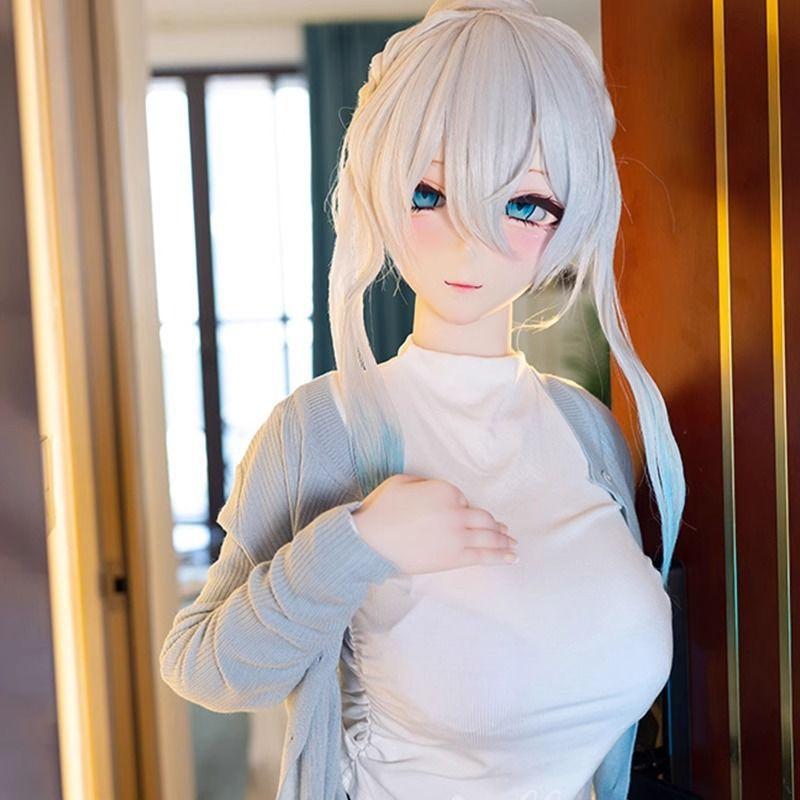 100cm Men's Sex Doll Anime With Skeleton Japanese Style Big Breast Masturbation Cup Erotic Sex Toy