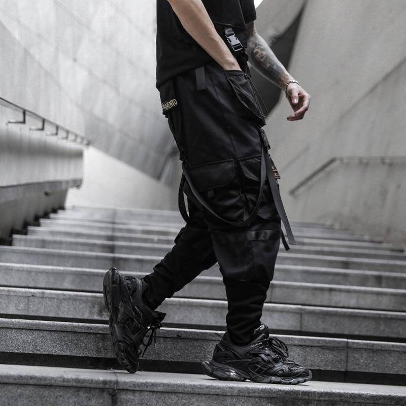 Spring/Summer Men's Skinny Joggers - Trendy Workwear K816
