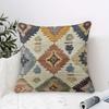 Funda de Almohada Kilim Suroeste Estampado Geométrico Tribal Boho Funda de Cojín Rústica Marroquí Para Sofá Cama Sillón Decoración del Hogar Regalos