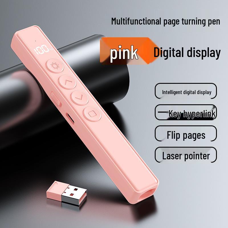 Smart Touchscreen Pen: Multimedia Page Turner for Teaching & Business, Long Battery Life, Plug & Play