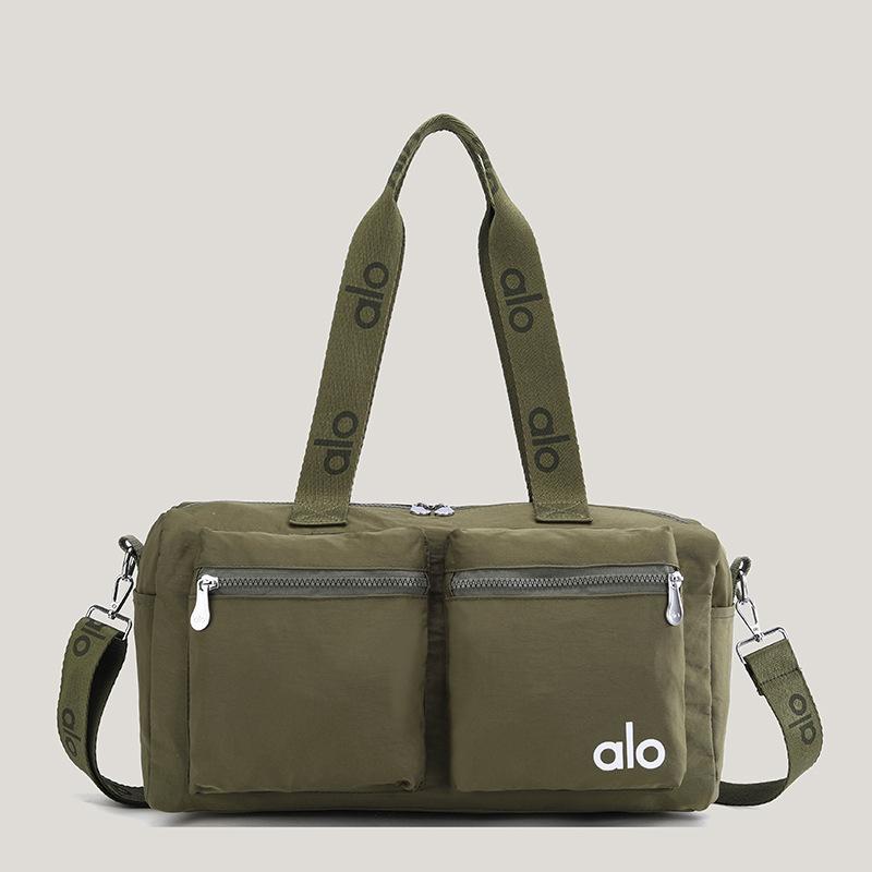 

Sports yoga bag for women, casual fitness bag, unisex large-capacity short-trip travel bag for men зелений