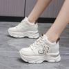 Fashion Women Thick Bottom Ultra-light Sneakers New Spring Autumn White Sports Shoes Casual Woman Comfort Breathable Running Shoes