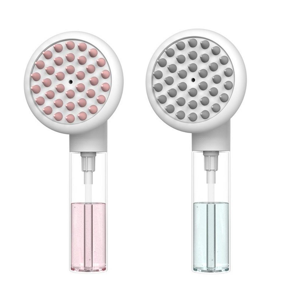 Soft Silicone Dog Bath Brush 3 In1 Design Shampoo Brush Massage Brush Head Pet Grooming Washing