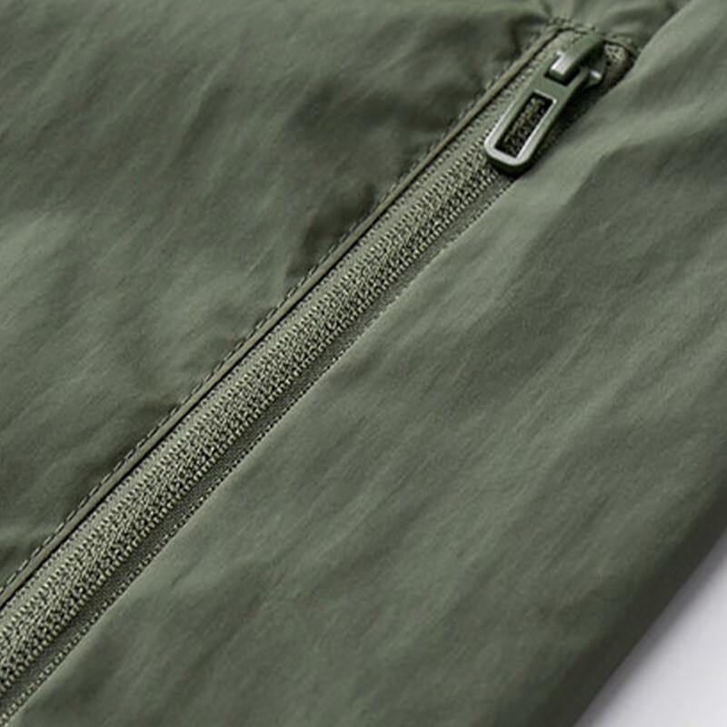 Men's Solid Hooded Casual Jacket