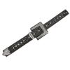 Rivet Belt New Full-diamond Belt for Men and Women Jeans Belt Pin Buckle Fashionable Rhinestone Belt Skirt Strap