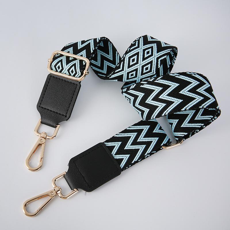 New Bag Shoulder Strap PU Leather Accessories Versatile Multi-color Woven Shoulder Crossbody Fashion Bag Strap Bag Accessories