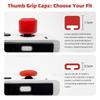 Silicone Rubber Joystick Grips For Switch JoyCon ThumbSticks Cap for Switch Oled Lite Higher Joystick Cap Great For Big Hands