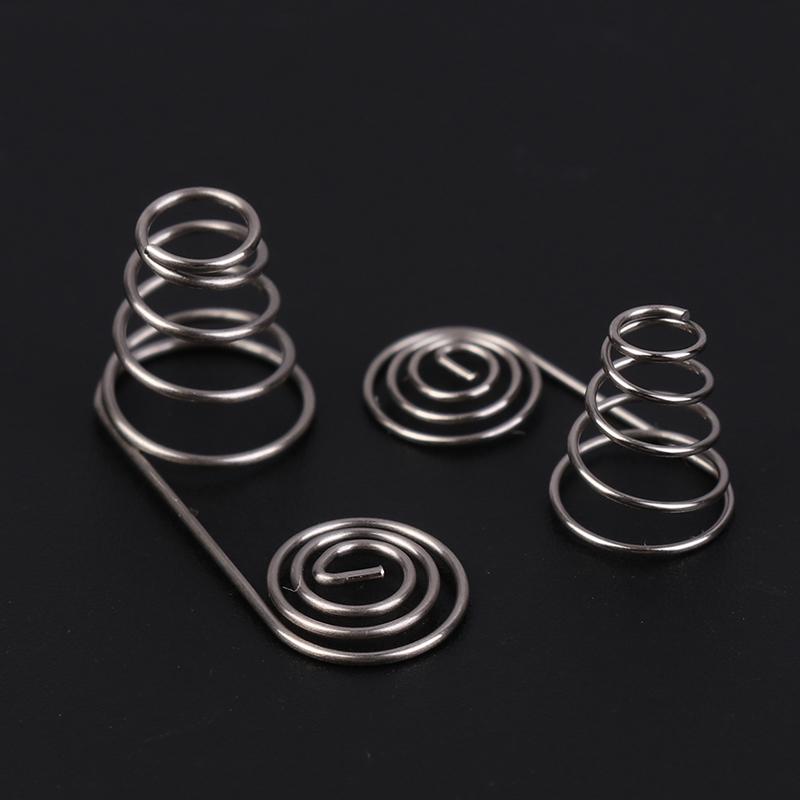 5 Stück/Set AAA AA Batterie Positiv Negativ Spiralfedern Kontaktplatte Nickeldrahtfeder für DIY Elektronisches Zubehör