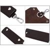 Men's Business Leather Key Case Waist Hanging Key Chain Household Large Capacity Female Fashion Multi-function Car Lock Key Bag