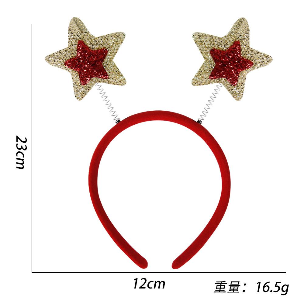 Christmas Hairband for Women Christmas Antler Hairpin Headwear  Holiday Decoration Gift Large Bow Headband Headwear Headwear