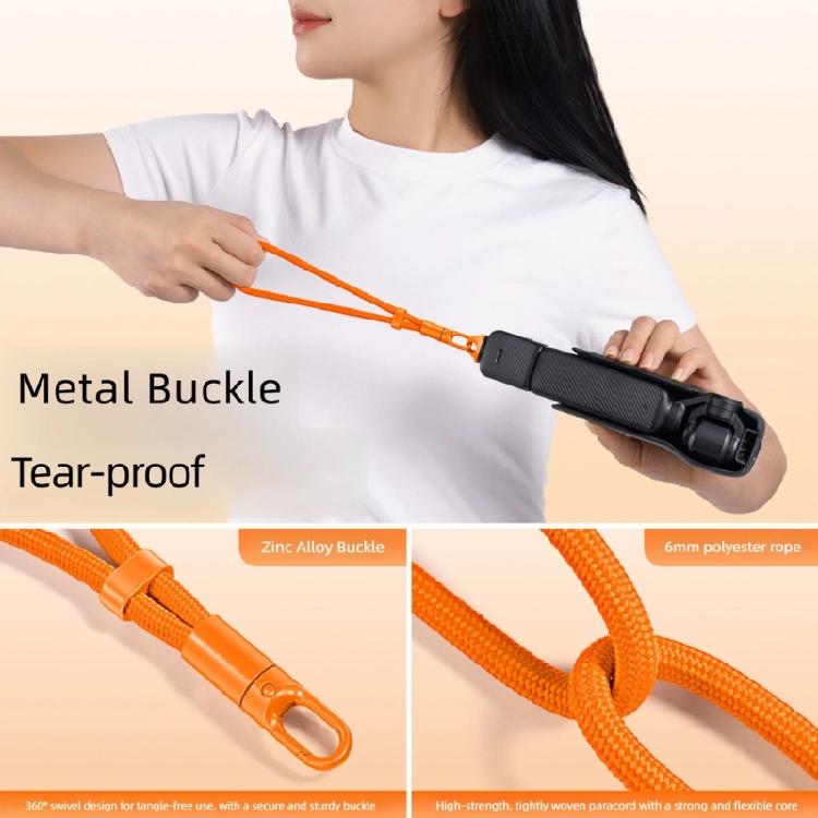 Wrist Camera Lanyard Strap with Sliding Adjuster and Mount Base for Everyday Carry, Travel, Video Use, and Daily Walks