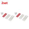 1-10Set Magnetic Cabinet Catches Door Stops Magnet with Screw Invisible Soft-Catch Ultra-Thin Anti-Rust Door Magnet for Home