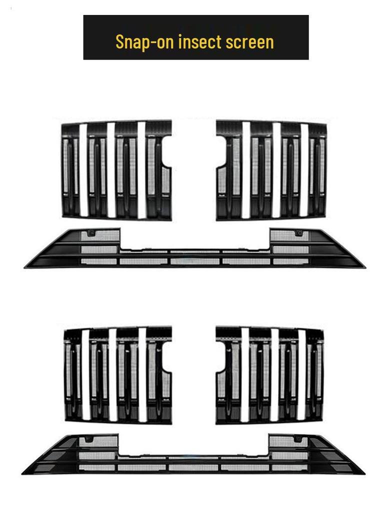 Geely Galaxy 26 Starshine Radiator Insect Net Grille - Easy Install, No Disassembly Needed